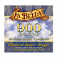 LA BELLA 900 Elite Gold Nylon/Polished Golden Alloy струны для классической гитары среднее натяжение