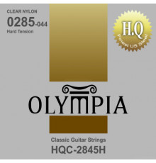 OLYMPIA HQC2845H HARD TENSION 28-45, струны для классической гитары, сильного натяжения, посеребренн