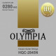 OLYMPIA HQC2845N NORMAL TENSION 28-45, струны для классической гитары нормального натяжения. посереб