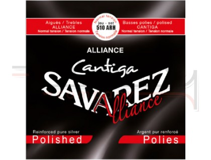SAVAREZ 510ARH Alliance Cantiga Red Silver Polished Basses струны для классической гитары