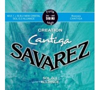SAVAREZ 510MJ Creation Cantiga Blue High Tension струны для классической гитары