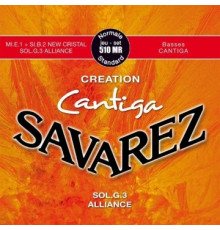 SAVAREZ 510MR Creation Cantiga Red Standard Tension струны для классической гитары