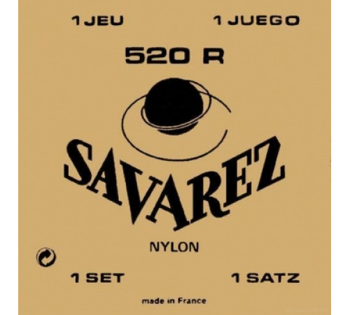 SAVAREZ 520 R струны для классической гитары (очень сильное натяжение)