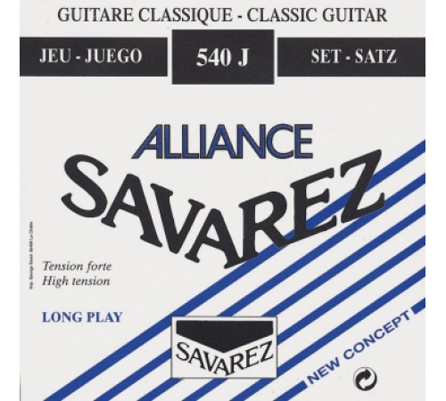 SAVAREZ 540 J струны для классической гитары (сильное натяжение)
