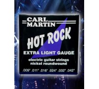 CARL MARTIN Electric (Hot Rock) CL Nickel струны для электрогитары, никель 0.09-0.42