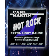 CARL MARTIN Electric (Hot Rock) CL Nickel струны для электрогитары, никель 0.09-0.42
