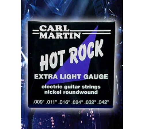 CARL MARTIN Electric (Hot Rock) CL Nickel струны для электрогитары, никель 0.09-0.42