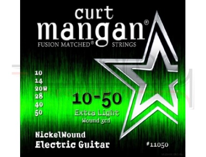 CURT MANGAN Electric Nickel Wound 10-50 струны для электрогитары