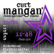 CURT MANGAN Electric Nickel Wound 11-48 COATED струны для электрогитары с покрытием