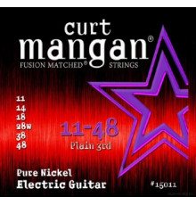 CURT MANGAN Electric Pure Nickel 11-48 струны для электрогитары