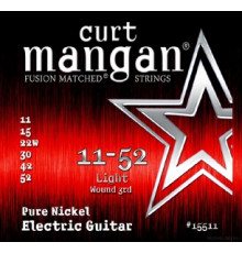 CURT MANGAN Electric Pure Nickel 11-52 струны для электрогитары