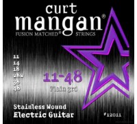 CURT MANGAN Electric Stainless Steel 11-48 струны для электрогитары