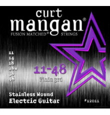 CURT MANGAN Electric Stainless Steel 11-48 струны для электрогитары