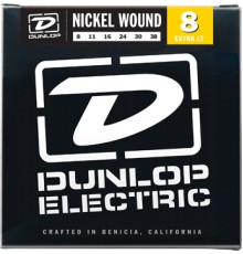 DUNLOP DEN Nickel Plated Steel 08-38 струны для электрогитары