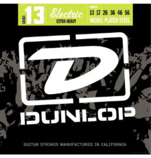 DUNLOP DEN Nickel Plated Steel 13-56 струны для электрогитары