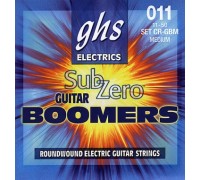 GHS CR-GBM Sub-Zero Boomers Medium 11-50 струны для электрогитары, закаленная никелированная обмотка