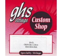 GHS IS-CL 9-46 Custom Shop (black) Classic Light Infiniti Steel струны для электрогитары