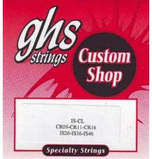 GHS IS-CL 9-46 Custom Shop (black) Classic Light Infiniti Steel струны для электрогитары