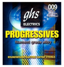 GHS PRXL 9-42 Extra Light Progressives Electrics струны для электрогитары