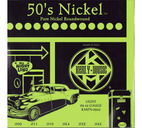 KERLY KMPN-0942 50's Pure Nickel Roundwound струны для электрогитары