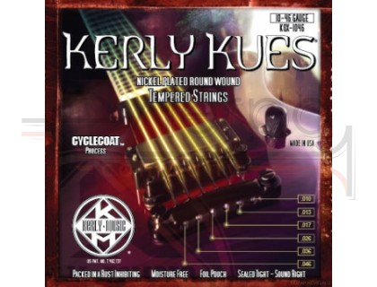 KERLY KQX-1046 Kues Nickel Plated Steel Tempered струны для электрогитары