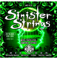 KERLY KQXS-1150 Sinister Nickel Plated Steel Tempered струны для электрогитары