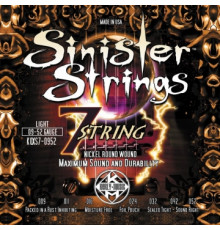 KERLY KQXS7-0952 Sinister 7 Strings Nickel Plated Steel Tempered струны для 7-струнной электрогитары