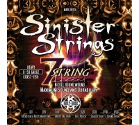 KERLY KQXS7-1158 Sinister 7 Strings Nickel Plated Steel Tempered струны для 7-струнной электрогитары