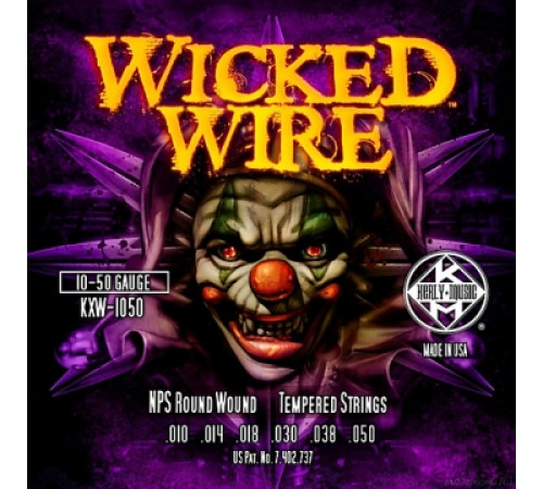 KERLY KXW-1050 Wicked Wire Roundwound Tempered струны для электрогитары