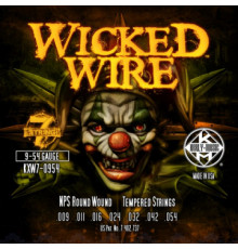 KERLY KXW7-0954 Wicked Wire NPS Roundwound Tempered струны для 7 струнной электрогитары