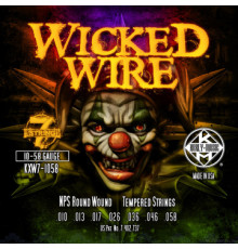 KERLY KXW7-1058 Wicked Wire 7 Strings Roundwound Tempered струны для 7-струнной электрогитары