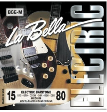 LA BELLA BGE-M Baritone Medium 15-80 струны для баритон-гитары