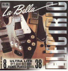 La Bella EL-UL струны  для электрогитары (08-38)