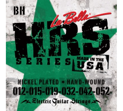 LA BELLA HRS-BH Nickel Rounds Blues Heavy 12-52 струны для электрогитары