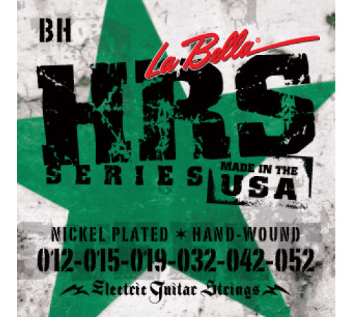 LA BELLA HRS-BH Nickel Rounds Blues Heavy 12-52 струны для электрогитары