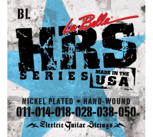 LA BELLA HRS-BL Nickel Rounds Blues Light 11-50 струны для электрогитары