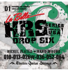 LA BELLA HRS-D1 Drop Tune 10-64 струны для электрогитары