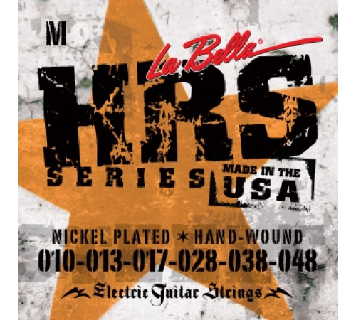 LA BELLA HRS-M Nickel Rounds Medium 10-48 струны для электрогитары