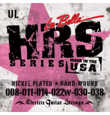 LA BELLA HRS-UL 8-38 струны для эл. гитары никелированная обмотка