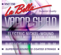 LA BELLA VSE1150 Vapor Shield Electric Blues Light 11-50 струны для электрогитары с защитной обработ