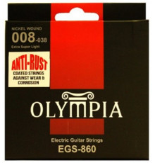 OLYMPIA EGS 860 008-038 Nickel Wound струны для электро гитары