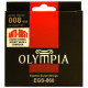 OLYMPIA EGS 860 008-038 Nickel Wound струны для электро гитары