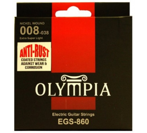 OLYMPIA EGS 860 008-038 Nickel Wound струны для электро гитары
