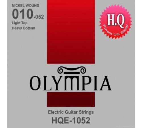 OLYMPIA HQЕ-1052 Nickel Wound 10-52 струны для электрогитары, никель
