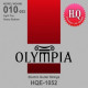 OLYMPIA HQЕ-1052 Nickel Wound 10-52 струны для электрогитары, никель