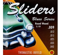 THOMASTIK Sliders Blues SL109 струны для электрогитары 9-43