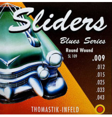 THOMASTIK Sliders Blues SL109 струны для электрогитары 9-43