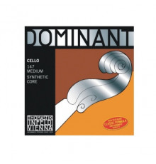 THOMASTIK Dominant 147 струны для виолончели 4/4, натяжение среднее, 142 A, 143 D, 144 G, 145 C - си