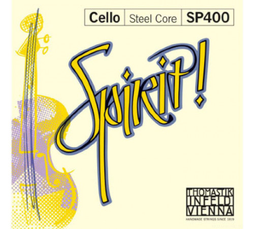 THOMASTIK Spirit SP400 комплект cтрун для виолончели 4/4, среднее натяжение