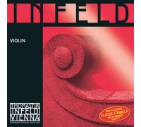 THOMASTIK Infeld Red IR01 cтруна Е для скрипки 4/4, натяжение среднее, E - хромированная сталь покры